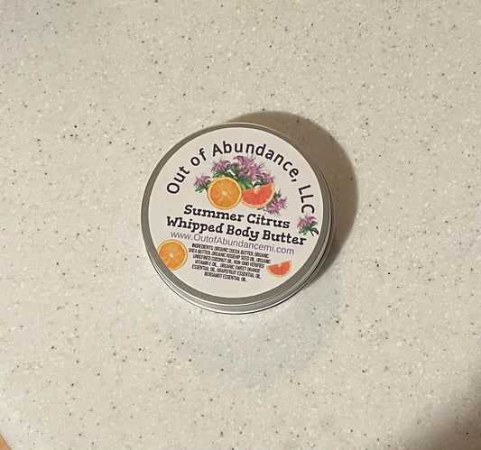 Summer Citrus Whipped Body Butter - Pre-Sale
