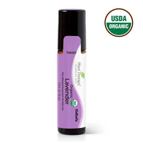 Organic Lavender Essential Oil Pre-Diluted Roll-on