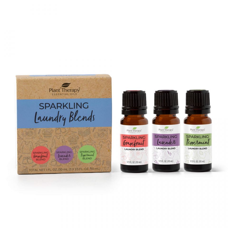 Sparkling Laundry Essential Oil Blends