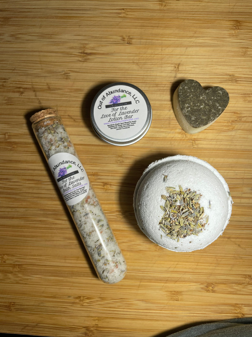 LE For the Love of Lavender Bath Salt Shots