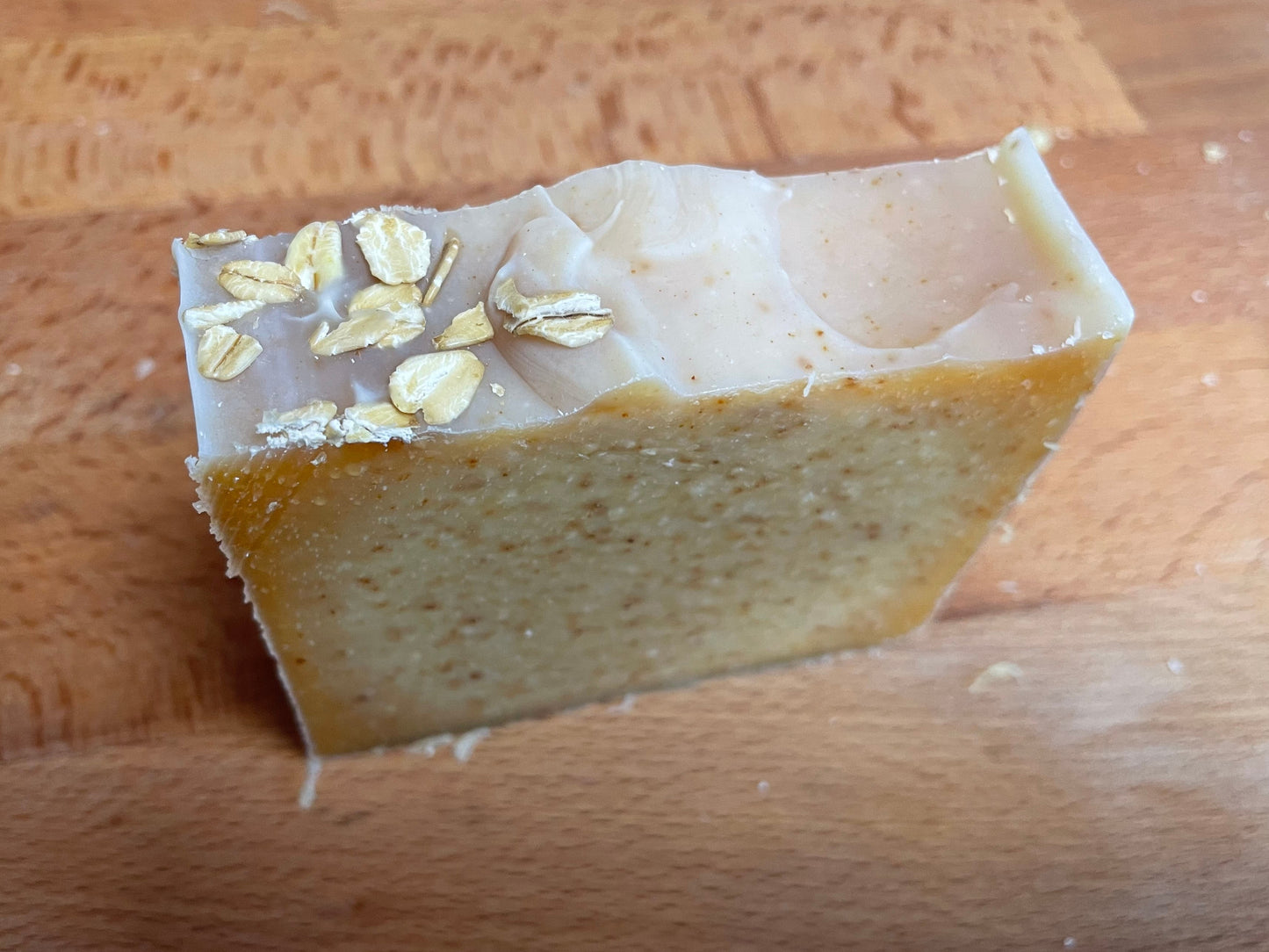 Oats and Honey 100% Grass-Fed Tallow Soap Bar - Handcrafted