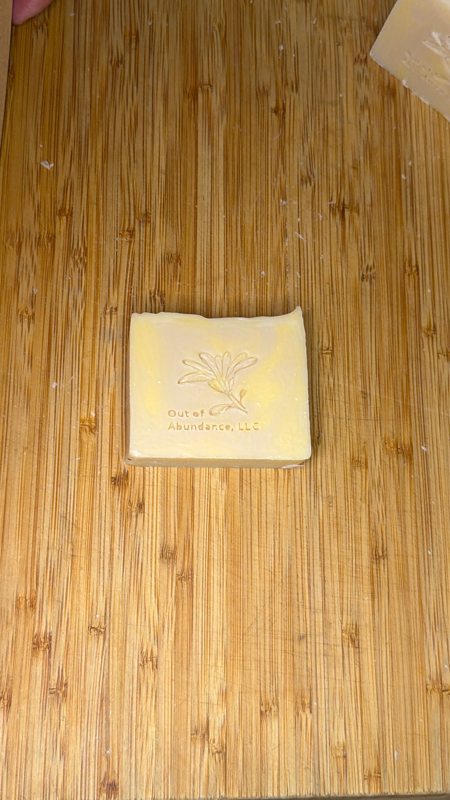 Orange, Lavender, Tea Tree Swirl Grass-Fed Tallow Soap Bar - Handcrafted
