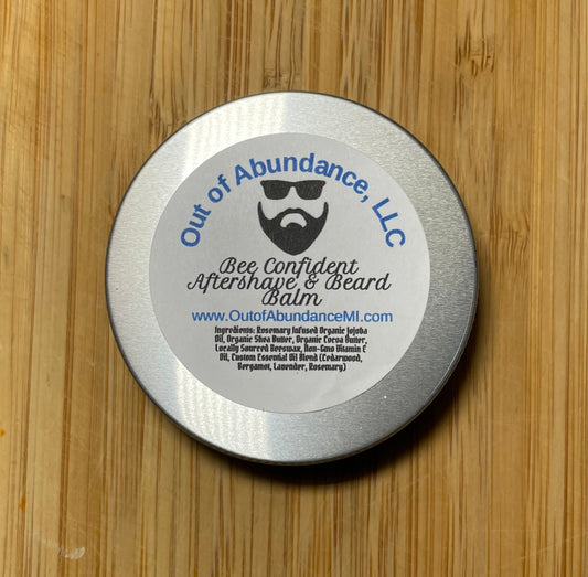 Bee Confident Aftershave and Beard Balm