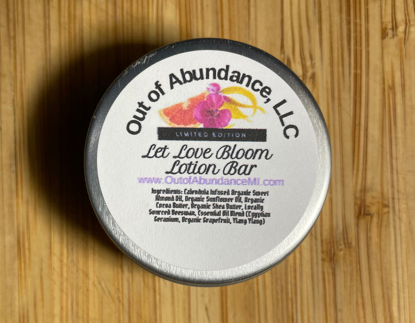 LE Let Love Bloom Lotion Bar