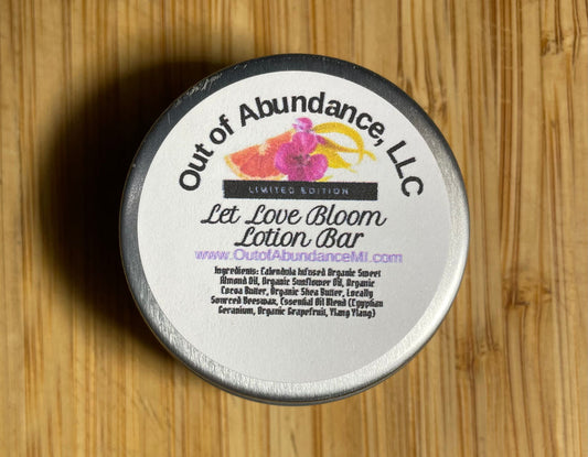 LE Let Love Bloom Lotion Bar