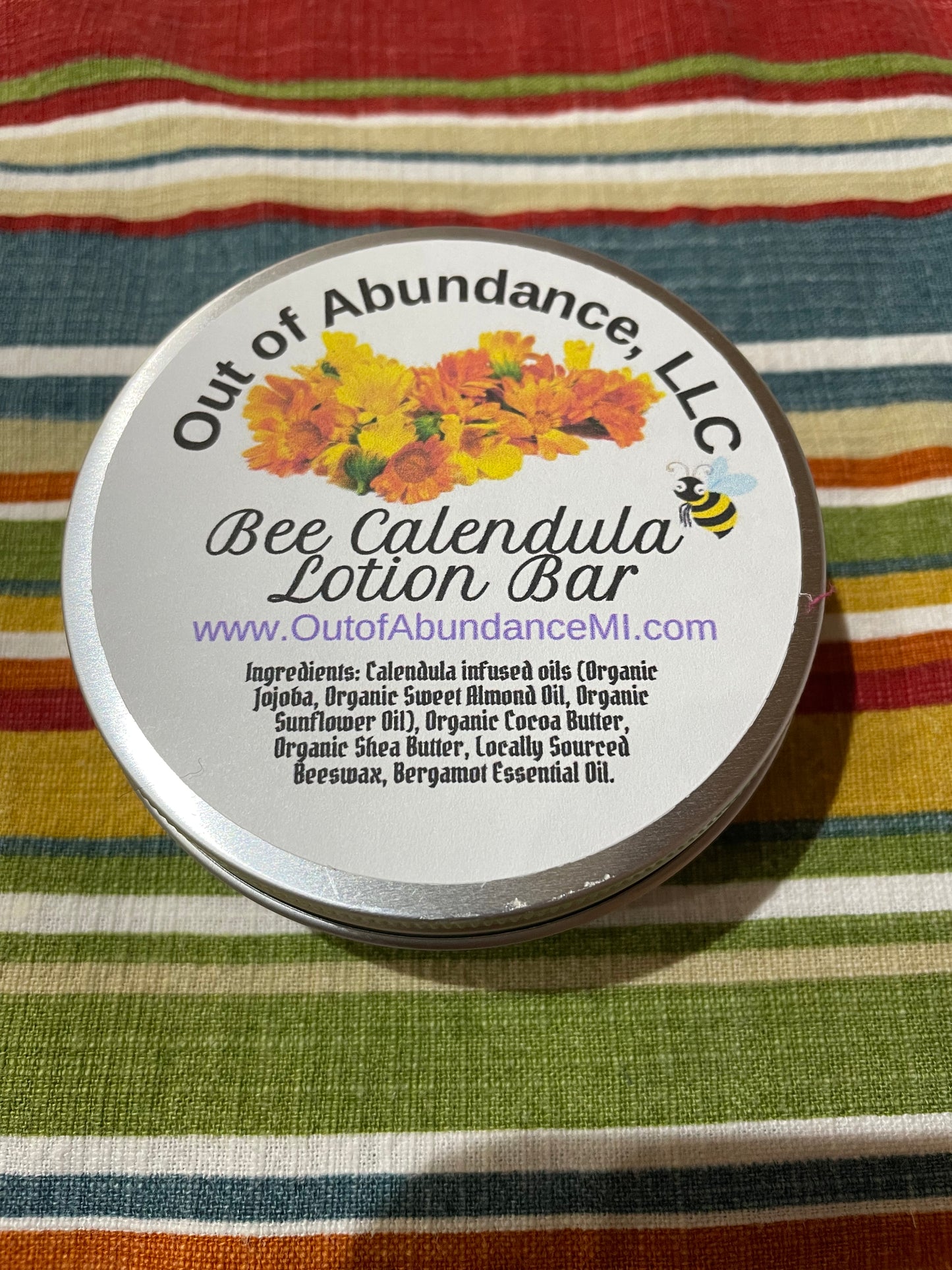 Bee Calendula Lotion Bar