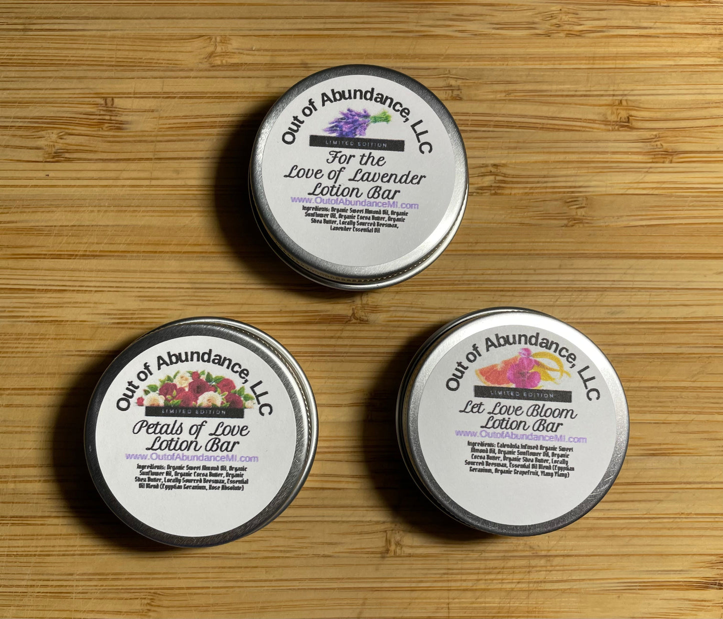 LE For The Love of Lavender Lotion Bar