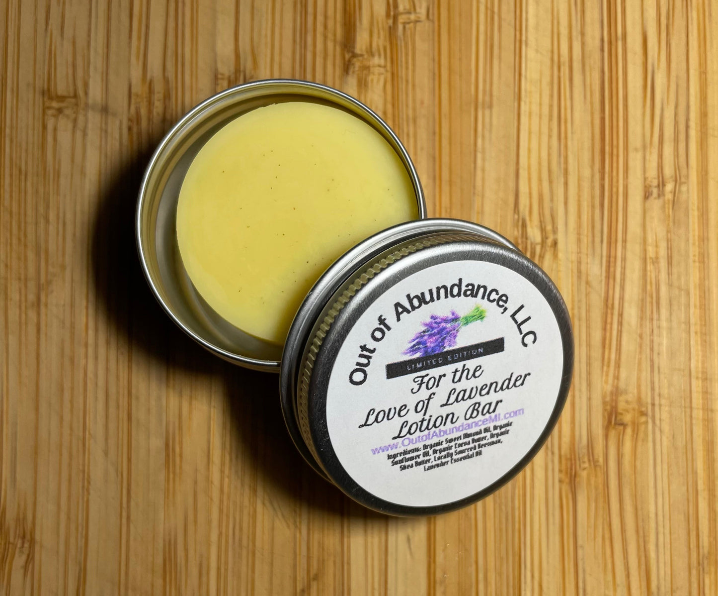 LE For The Love of Lavender Lotion Bar